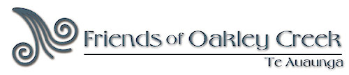 Ngā Ringa o Te Auaunga Friends of Oakley Creek logo