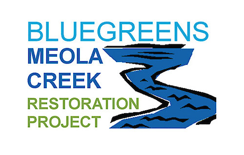 Bluegreens Meola Creek Restoration Project logo